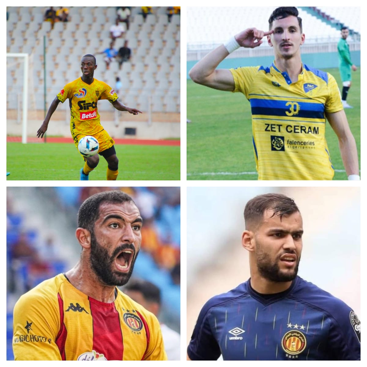 Top Players in Algerian and Tunisian Ligue Professionnelle