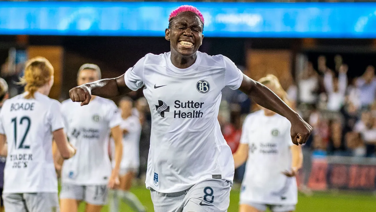 Asisat Oshoala Passionately Representing Bay FC | Bold Sports NG