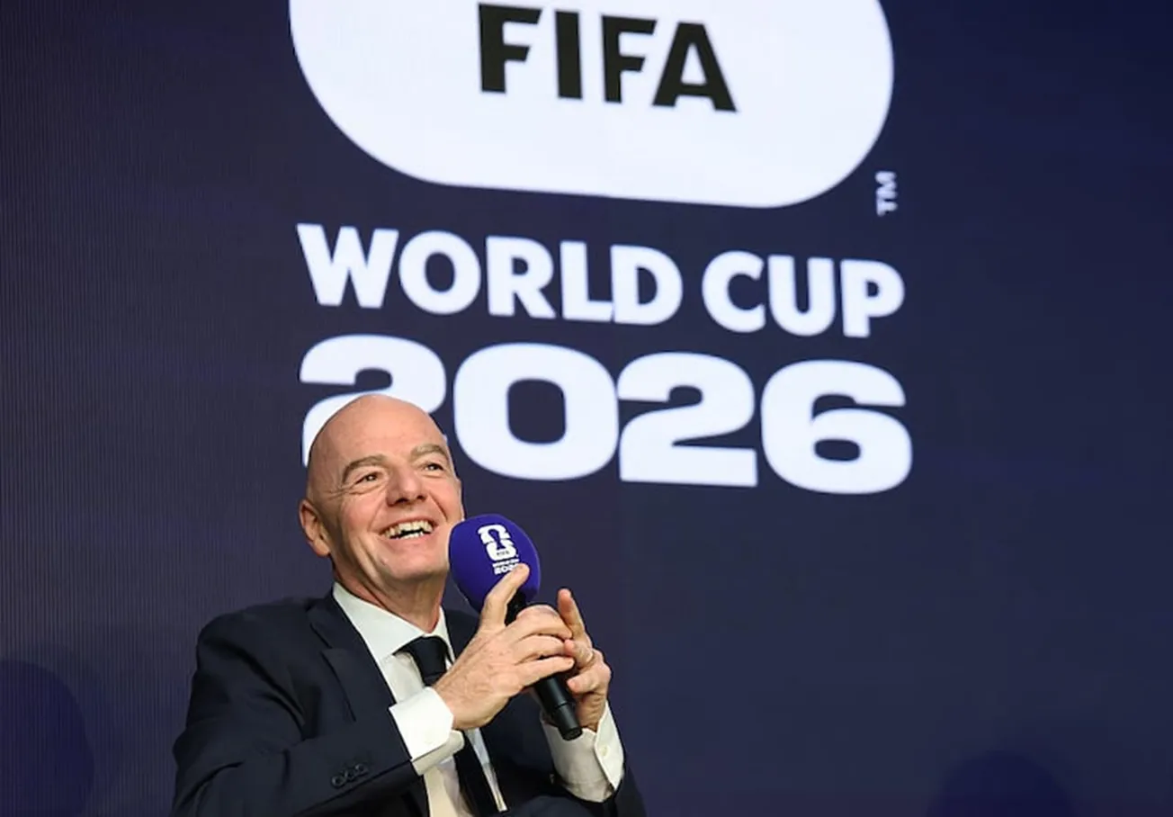 FIFA President Gianni Infantino announces the prize money distribution for the 2026 FIFA World Cup. File Photo