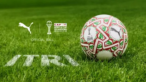 CAF and Puma unveil 'ITRI,' the official match ball for the 2025 Africa Cup of Nations. File Photo